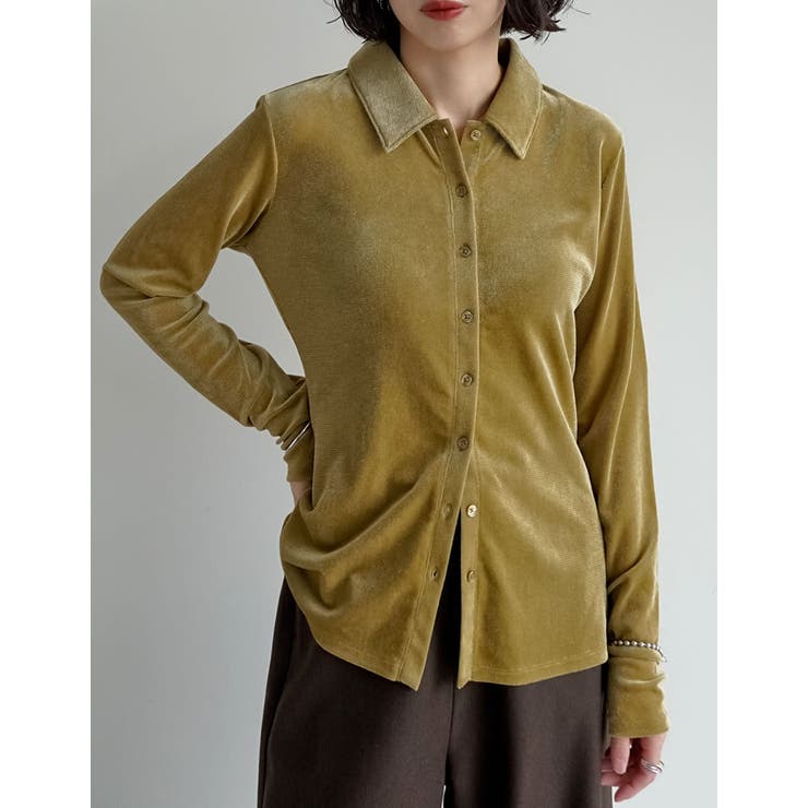 シアーベロアシャツ | Re:EDIT | 詳細画像5 