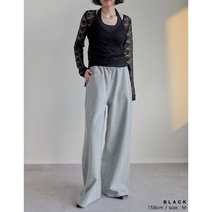 [2025AW COLLECTION]カットレースカシュクールトップス | Re:EDIT | 詳細画像10 