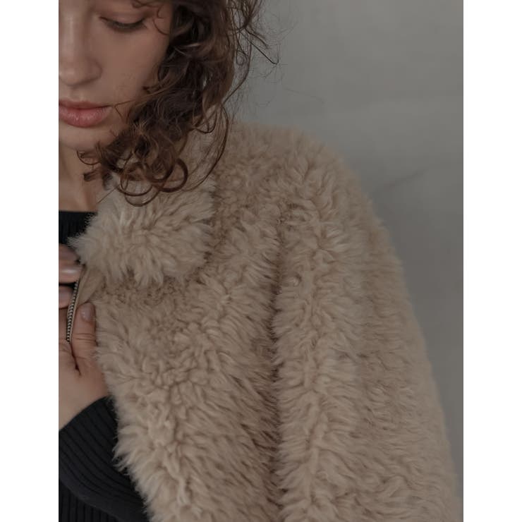 [2025AW COLLECTION]カーリーフォーファーブルゾン | Re:EDIT | 詳細画像11 