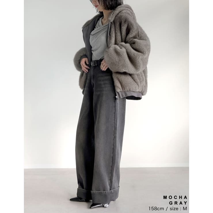 [2025AW COLLECTION]フォーファーフーディーブルゾン | Re:EDIT | 詳細画像16 