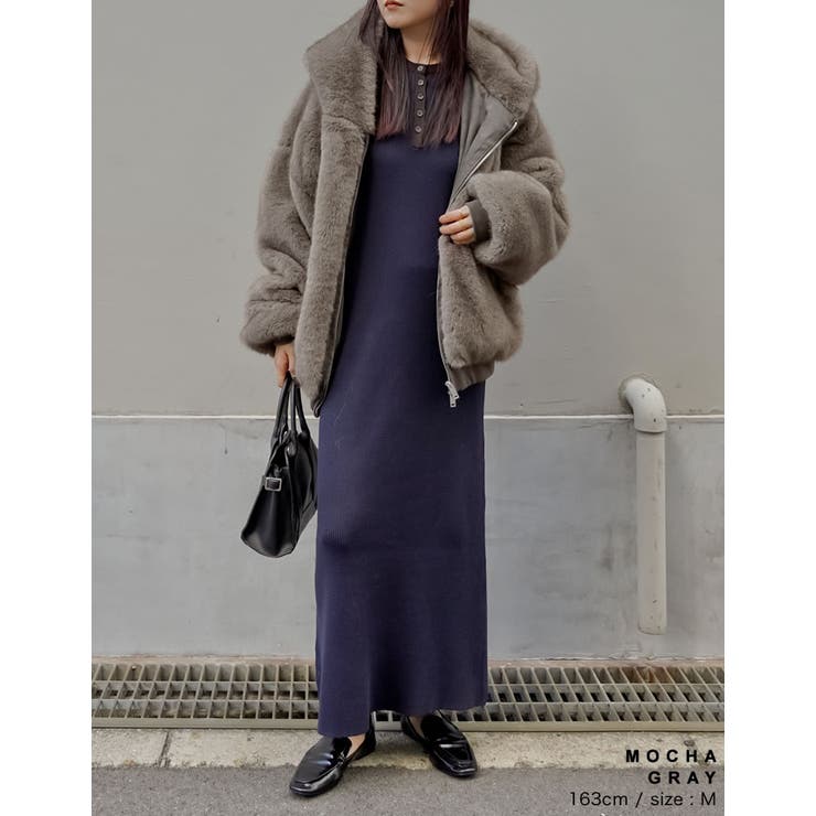 [2025AW COLLECTION]フォーファーフーディーブルゾン | Re:EDIT | 詳細画像23 