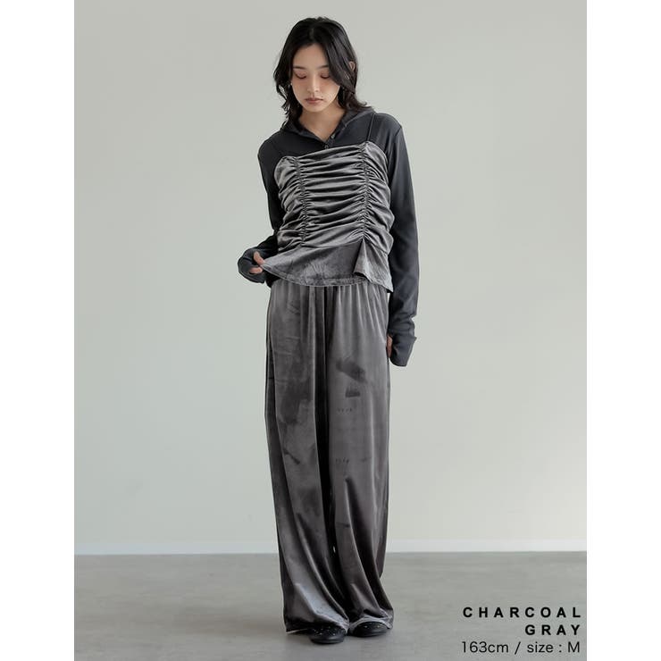 [2025AW COLLECTION][汗じみ防止][UVカット]リブカットソー… | Re:EDIT | 詳細画像14 