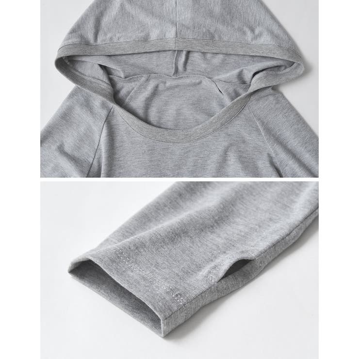 フード付き長袖トップス | Re:EDIT | 詳細画像23 