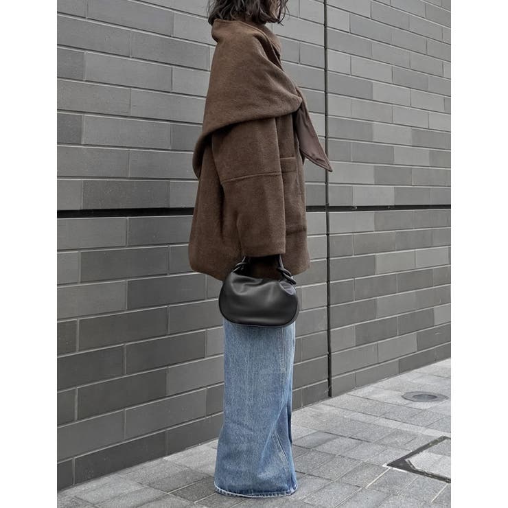 [2点セット]ショール付きステンカラーコート | Re:EDIT | 詳細画像8 