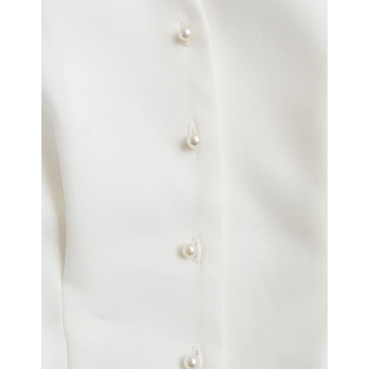 袖シアータックペプラムブラウス | Re:EDIT | 詳細画像20 