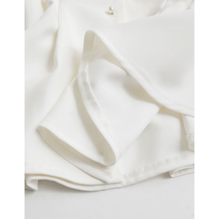 袖シアータックペプラムブラウス | Re:EDIT | 詳細画像22 