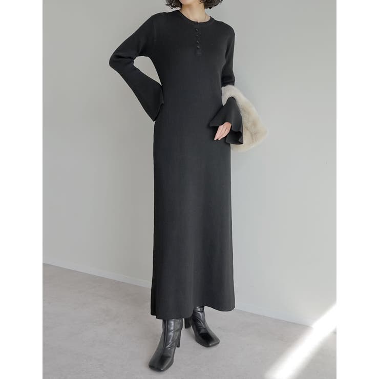 [2025AW COLLECTION][低身長サイズ有]配色or無地ヘンリーネッ… | Re:EDIT | 詳細画像4 