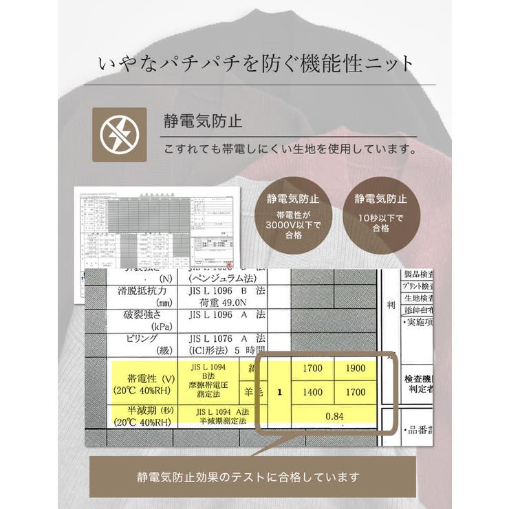 深Vネックニットプルオーバー | Re:EDIT | 詳細画像8 