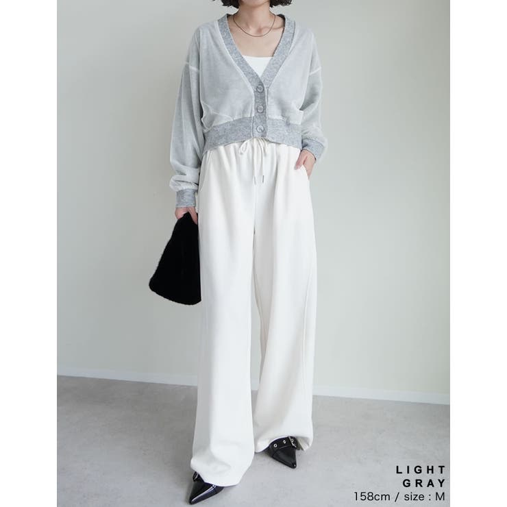 チュールレイヤードニットカーディガン | Re:EDIT | 詳細画像13 