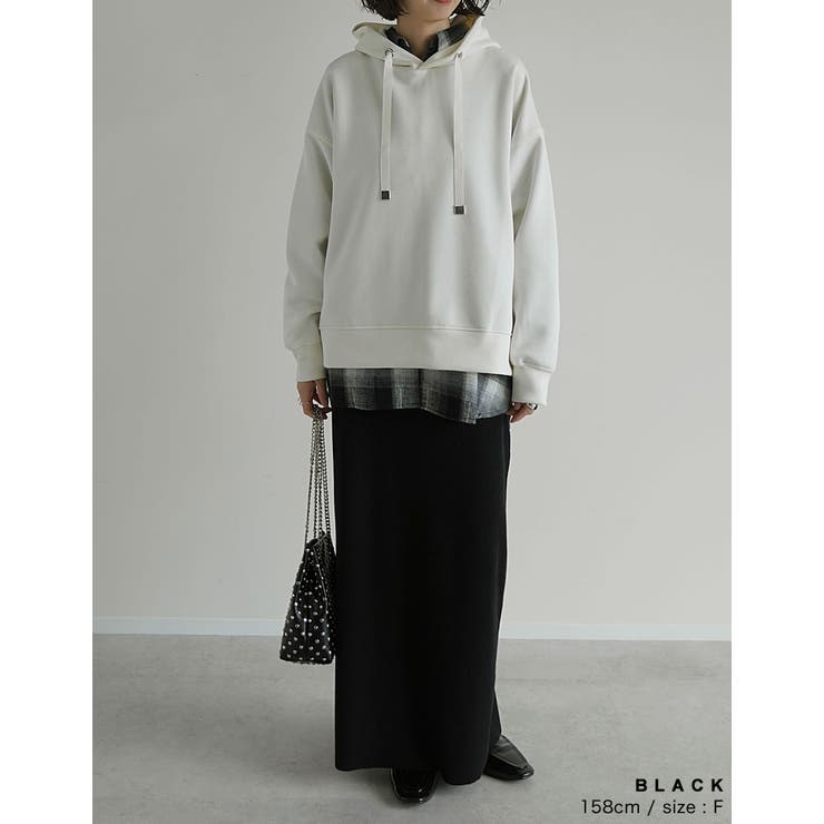 [2025AW COLLECTION]オンブレチェックオーバーサイズシャツ | Re:EDIT | 詳細画像13 