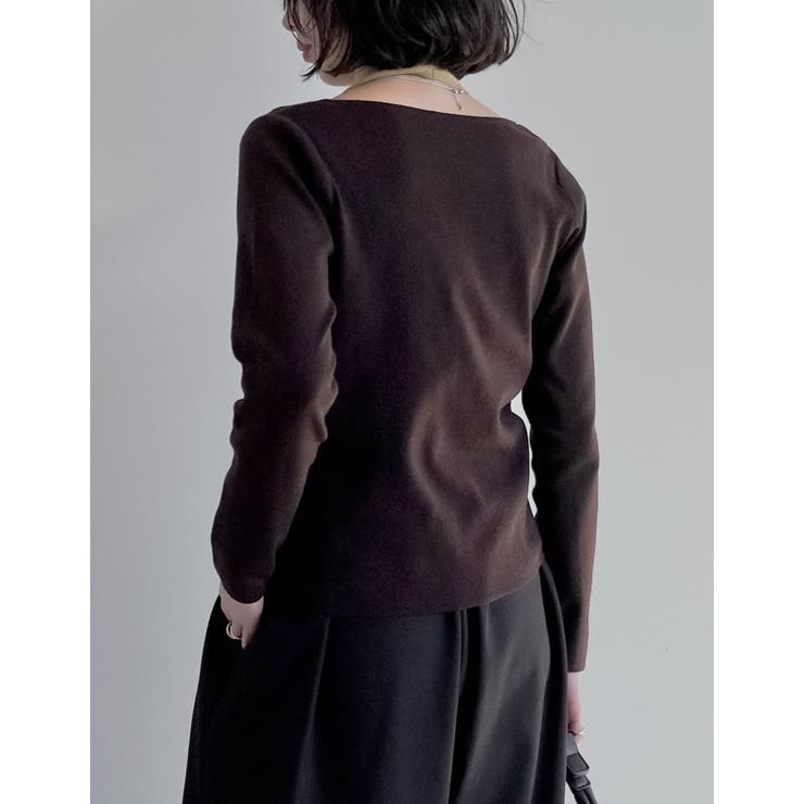 [2025AW COLLECTION][2点セット]ホルターネックキャミソール＆… | Re:EDIT | 詳細画像15 