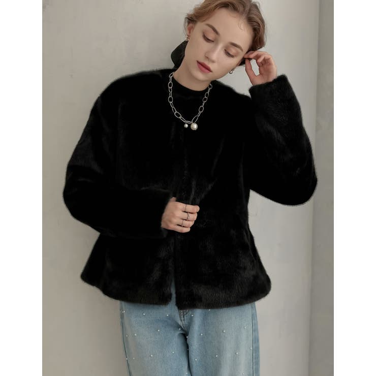 フォーファーノーカラーミドルコート | Re:EDIT | 詳細画像16 