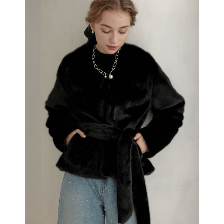 フォーファーノーカラーミドルコート | Re:EDIT | 詳細画像3 