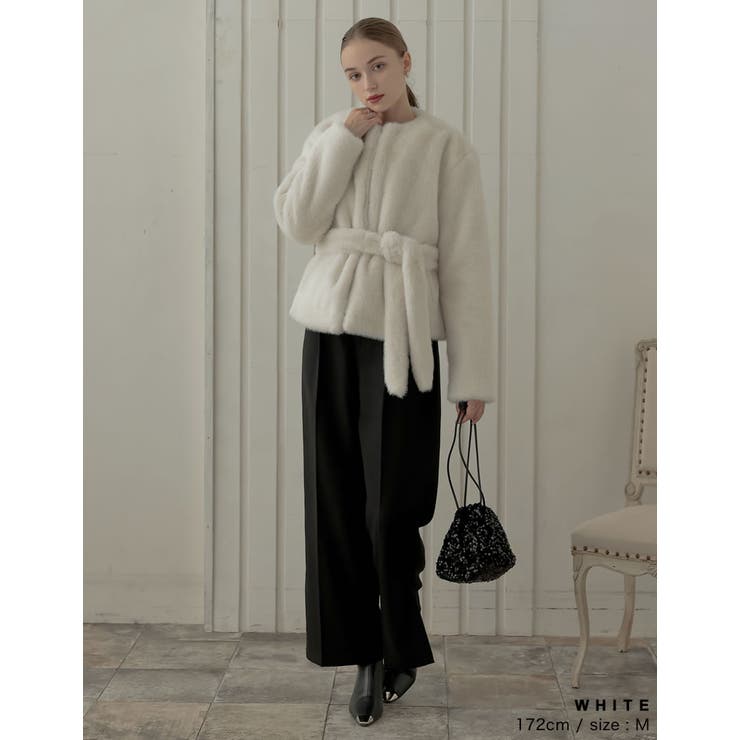 フォーファーノーカラーミドルコート | Re:EDIT | 詳細画像6 