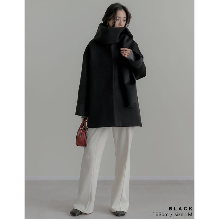 [2025 WINTER COLLECTION][2点セット]フェイクウールスタ… | Re:EDIT | 詳細画像11 