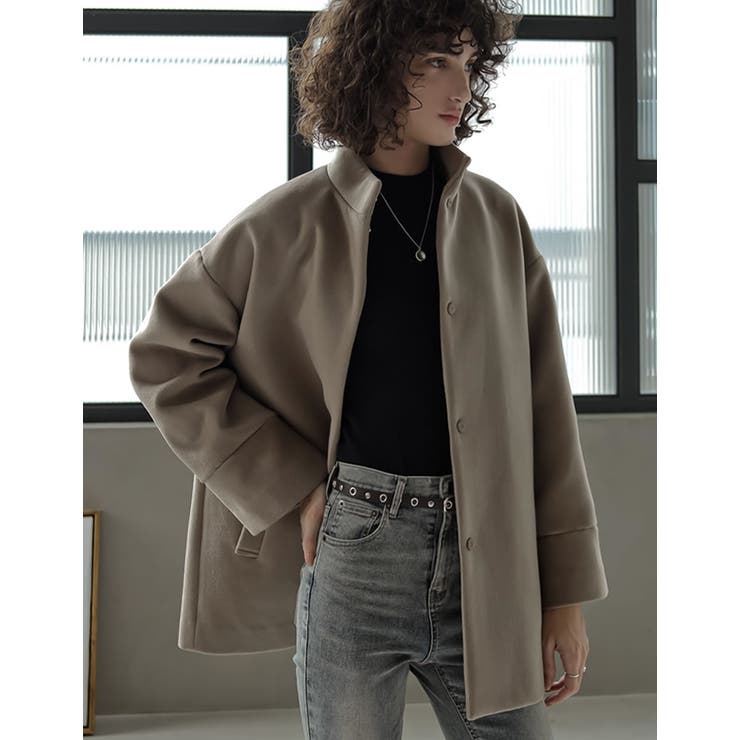 [2025 WINTER COLLECTION][2点セット]フェイクウールスタ… | Re:EDIT | 詳細画像10 