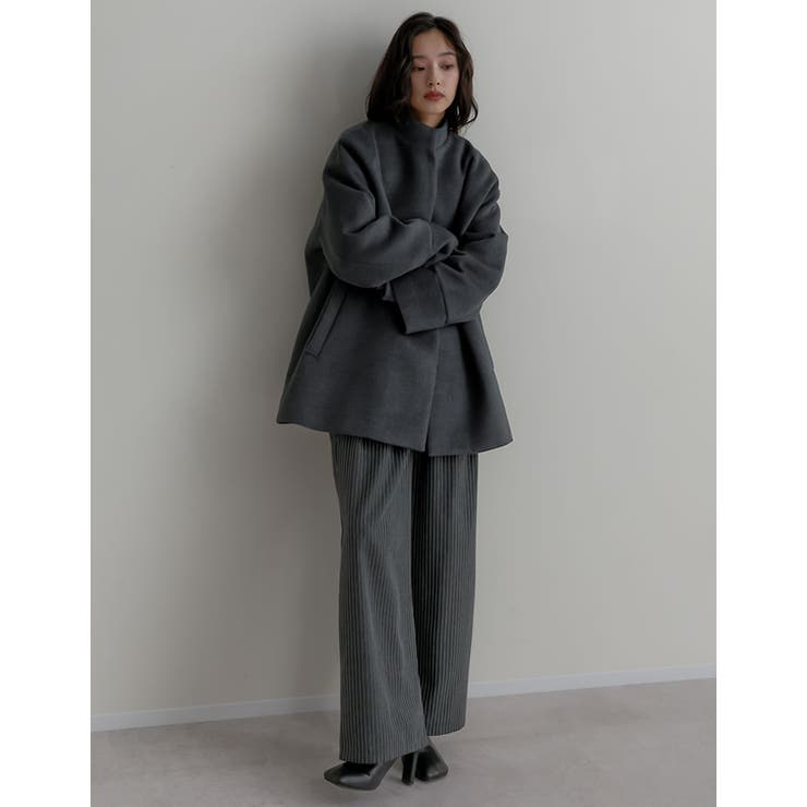 [2025 WINTER COLLECTION][2点セット]フェイクウールスタ… | Re:EDIT | 詳細画像26 