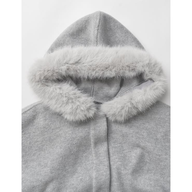 リバーフーディーポンチョコート | Re:EDIT | 詳細画像28 