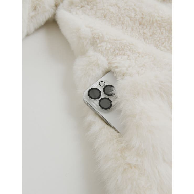 パッチワークボアファーノーカラーミドルコート | Re:EDIT | 詳細画像19 