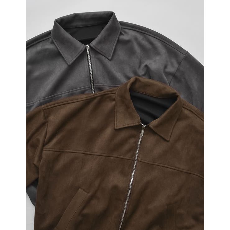 フェイクスウェードジップブルゾン | Re:EDIT | 詳細画像2 