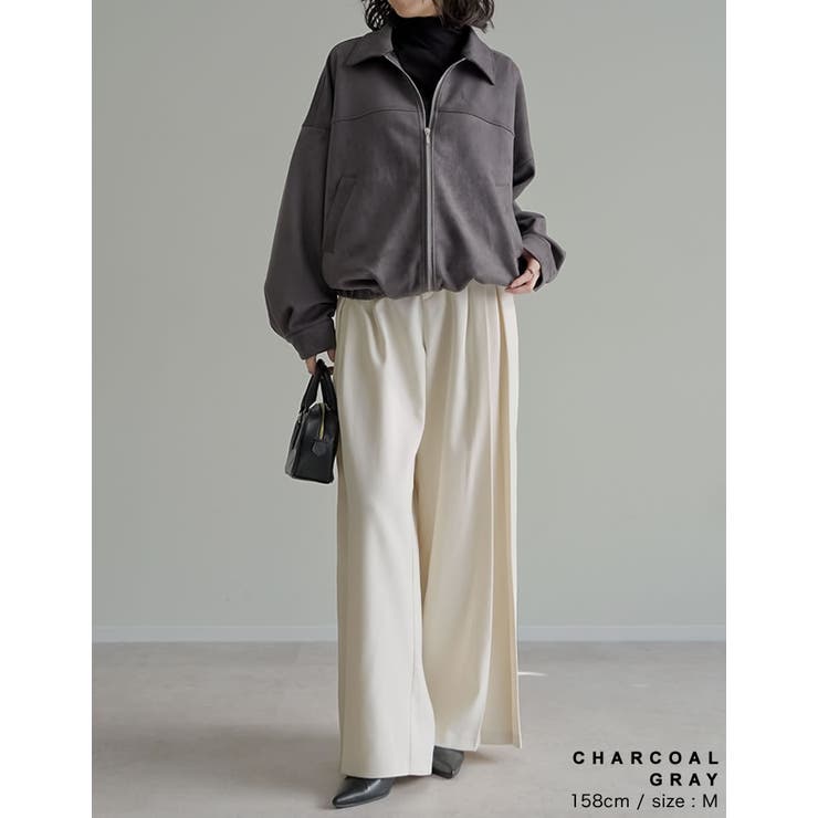 フェイクスウェードジップブルゾン | Re:EDIT | 詳細画像7 