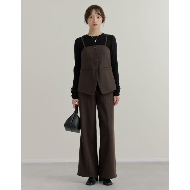 [公式サイト先行販売][洗濯機で洗える][低身長 高身長サイズ有]圧縮ウールライ… | Re:EDIT | 詳細画像17 