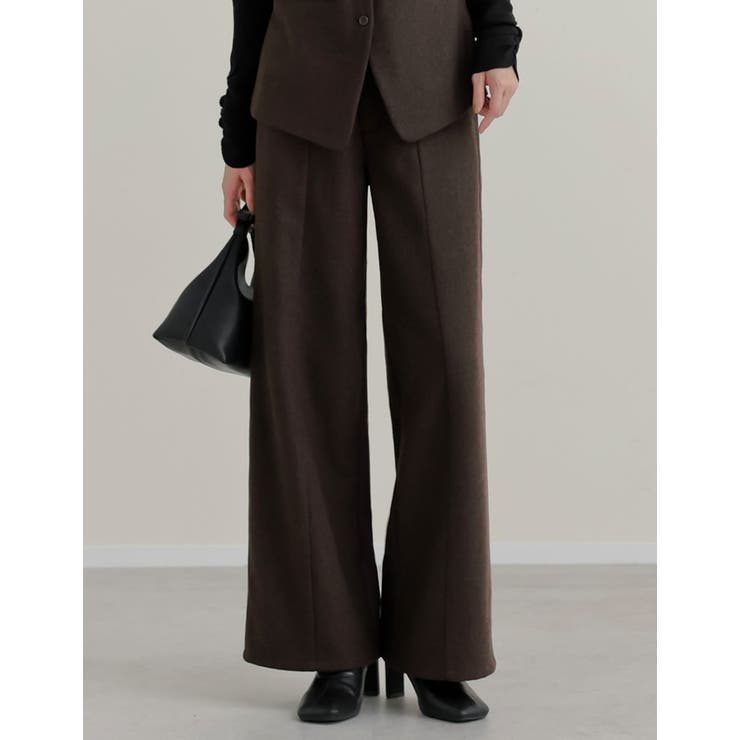 [公式サイト先行販売][洗濯機で洗える][低身長 高身長サイズ有]圧縮ウールライ… | Re:EDIT | 詳細画像5 