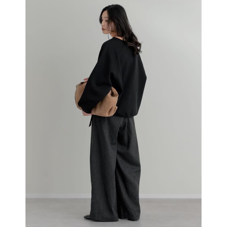 裏起毛Vネックプルオーバー | Re:EDIT | 詳細画像14 