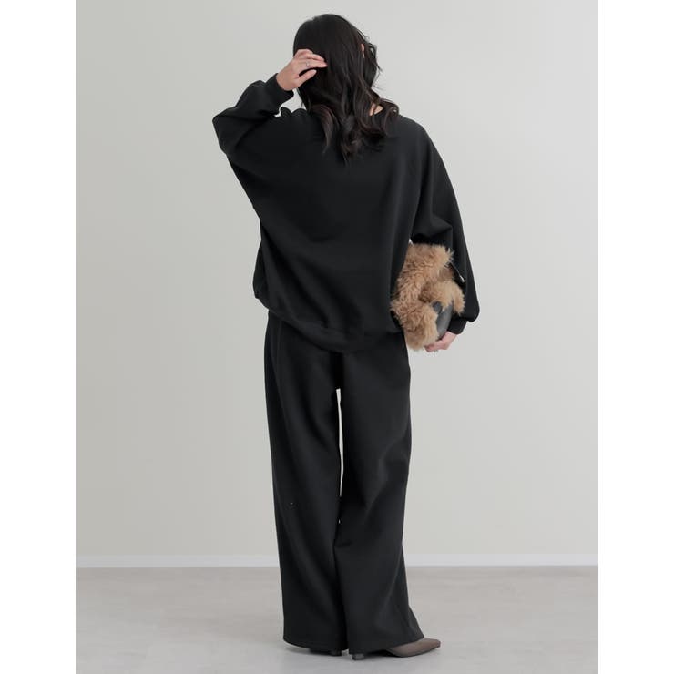 裏起毛Vネックプルオーバー | Re:EDIT | 詳細画像26 