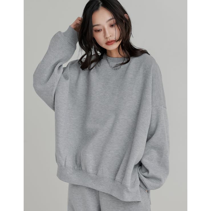 裏起毛オーバーサイズプルオーバー | Re:EDIT | 詳細画像17 