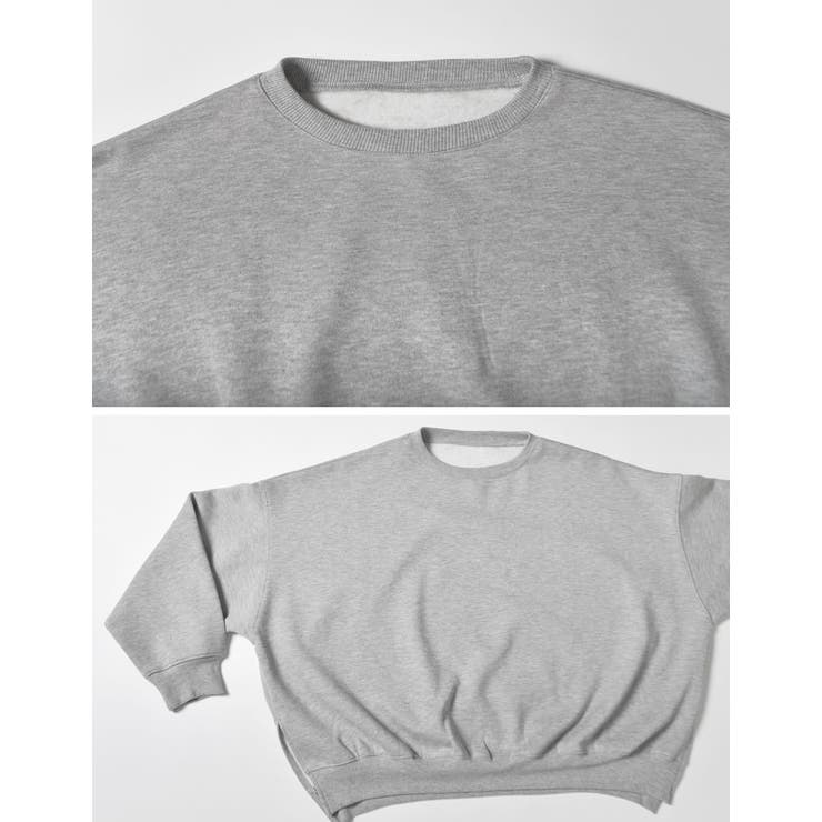 裏起毛オーバーサイズプルオーバー | Re:EDIT | 詳細画像28 