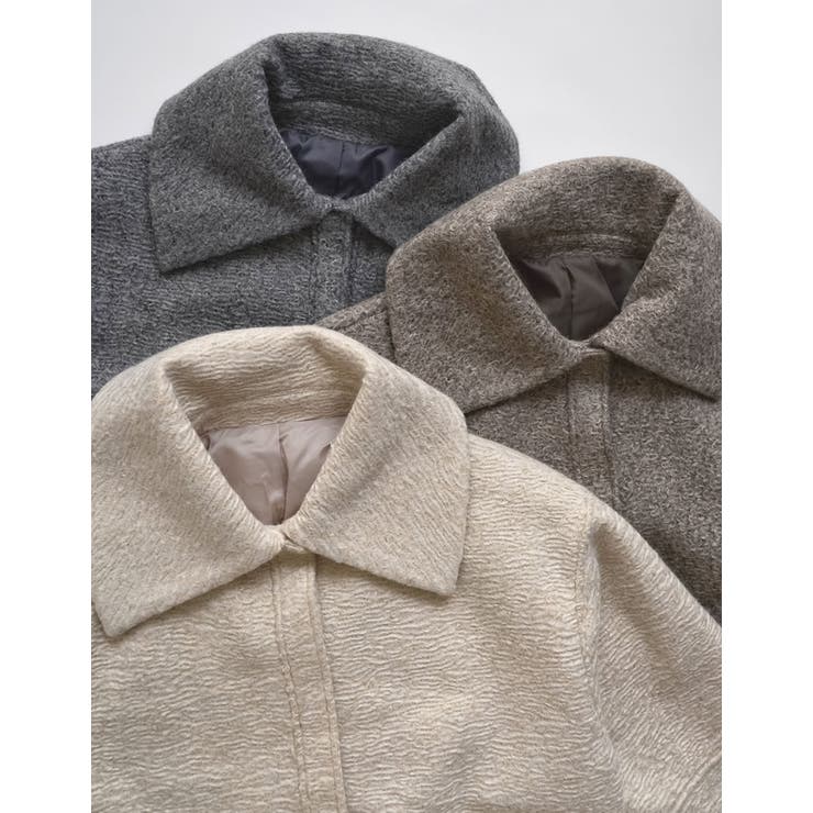 カールシャギーケープミドルコート | Re:EDIT | 詳細画像2 