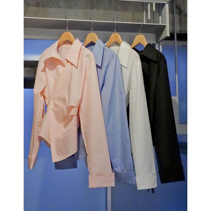 [2026S/S COLLECTION]ブロードウエストタックシャツ | Re:EDIT | 詳細画像2 