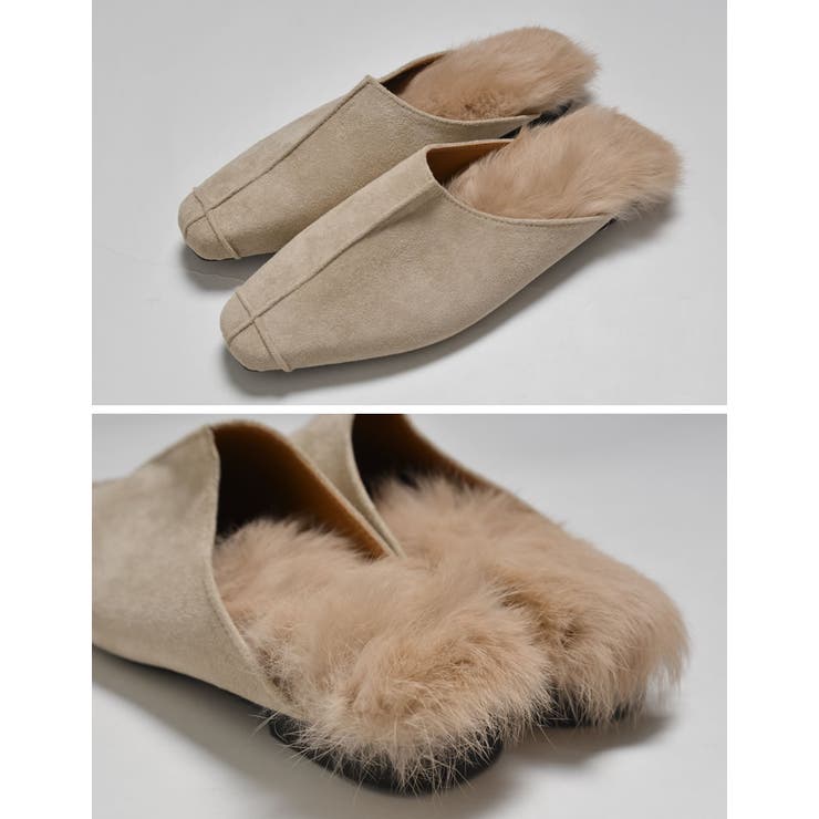 フェイクスウェードミュール | Re:EDIT | 詳細画像9 