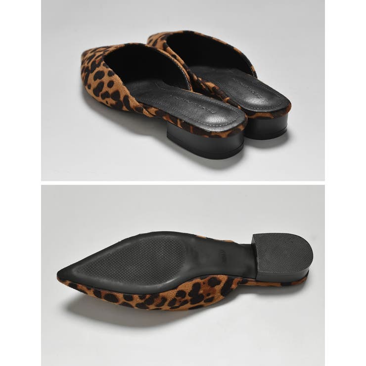 ポインテッドトゥローヒールミュール | Re:EDIT | 詳細画像9 