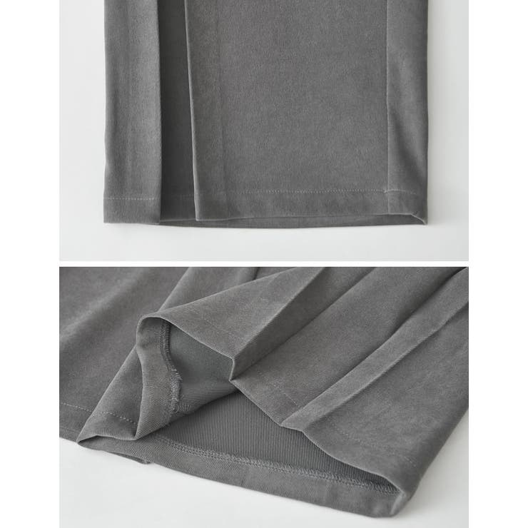 微起毛ツイルタックプリーツワイドパンツ | Re:EDIT | 詳細画像27 