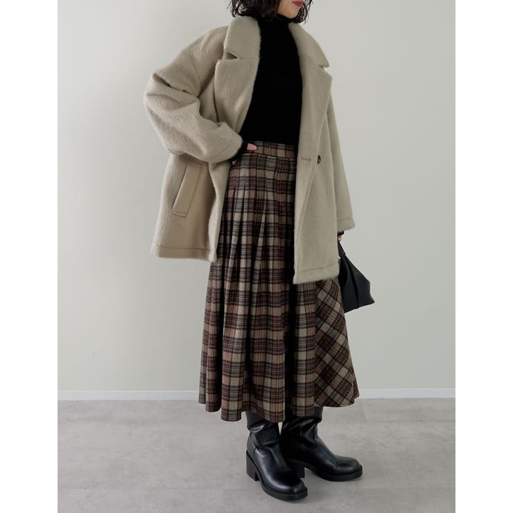 [2025 WINTER COLLECTION][低身長サイズ有]サイドベルトデ… | Re:EDIT | 詳細画像11 