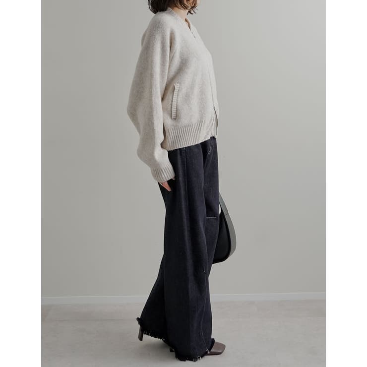 ダブルジップニットブルゾン | Re:EDIT | 詳細画像24 