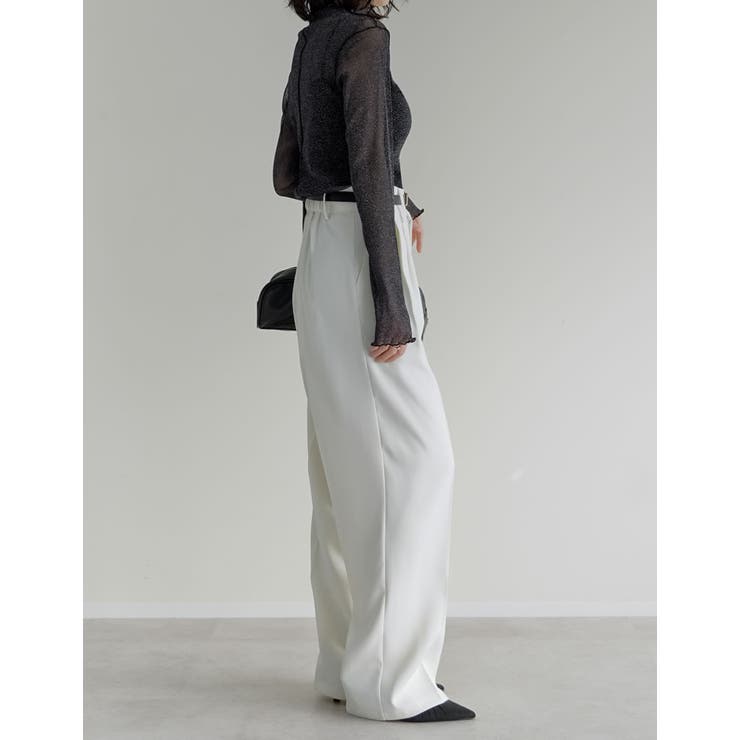 ラメチュールボトルネックシアートップス | Re:EDIT | 詳細画像9 