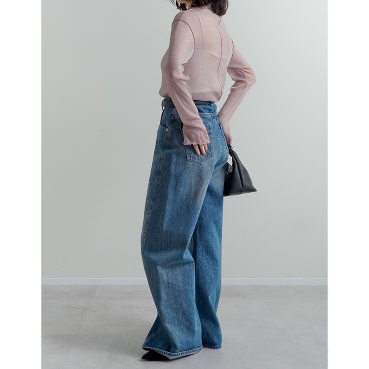 ラメチュールボトルネックシアートップス | Re:EDIT | 詳細画像25 