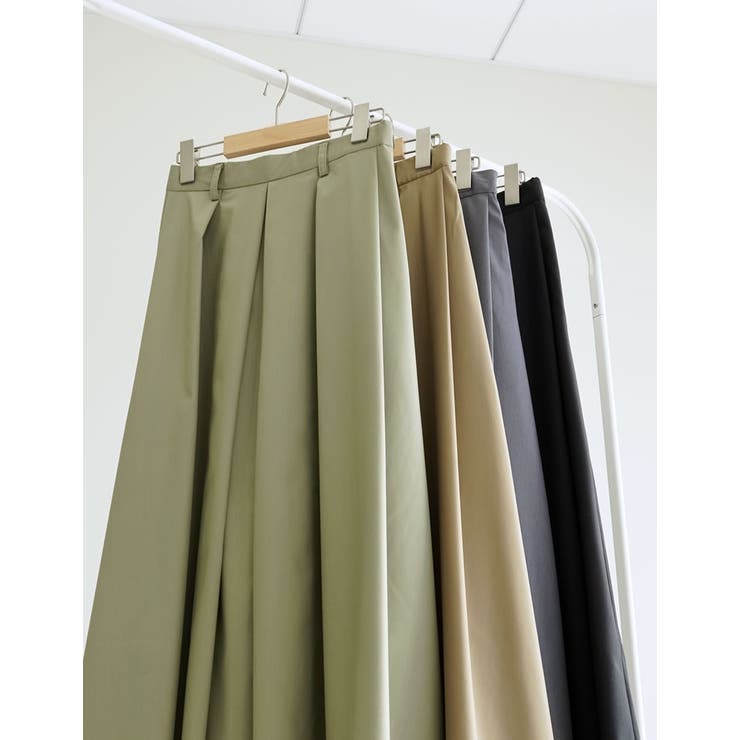 [2026S S COLLECTION][低身長サイズ有]タックボリュームフレア… | Re:EDIT | 詳細画像2 