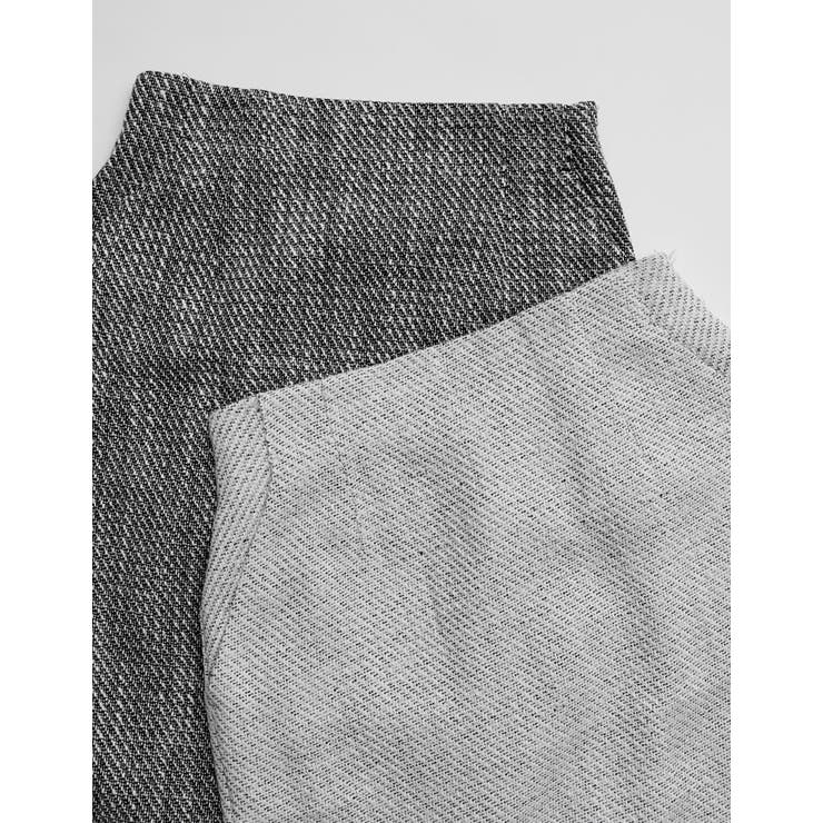 [低身長サイズ有]モノトーンツイードナロースカート | Re:EDIT | 詳細画像2 