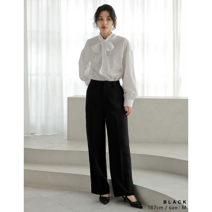 ツイードストレートパンツ | Re:EDIT | 詳細画像7 