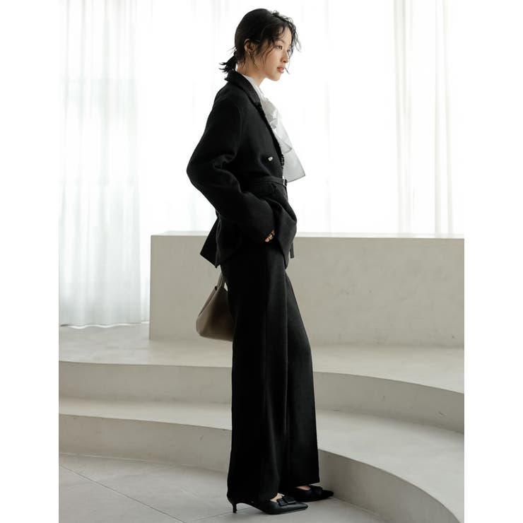 ツイードストレートパンツ | Re:EDIT | 詳細画像8 