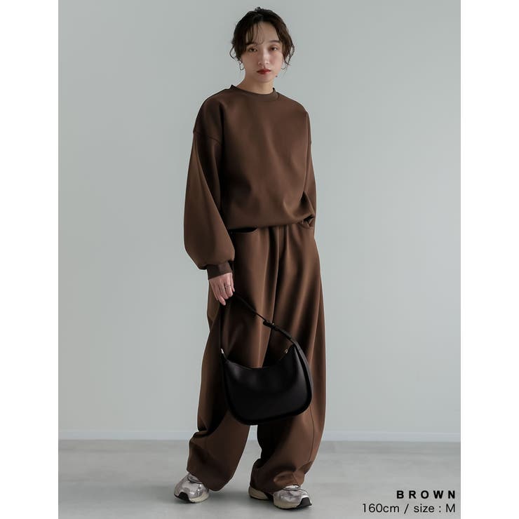 ダンボールバルーンシルエットスウェットプルオーバー | Re:EDIT | 詳細画像15 