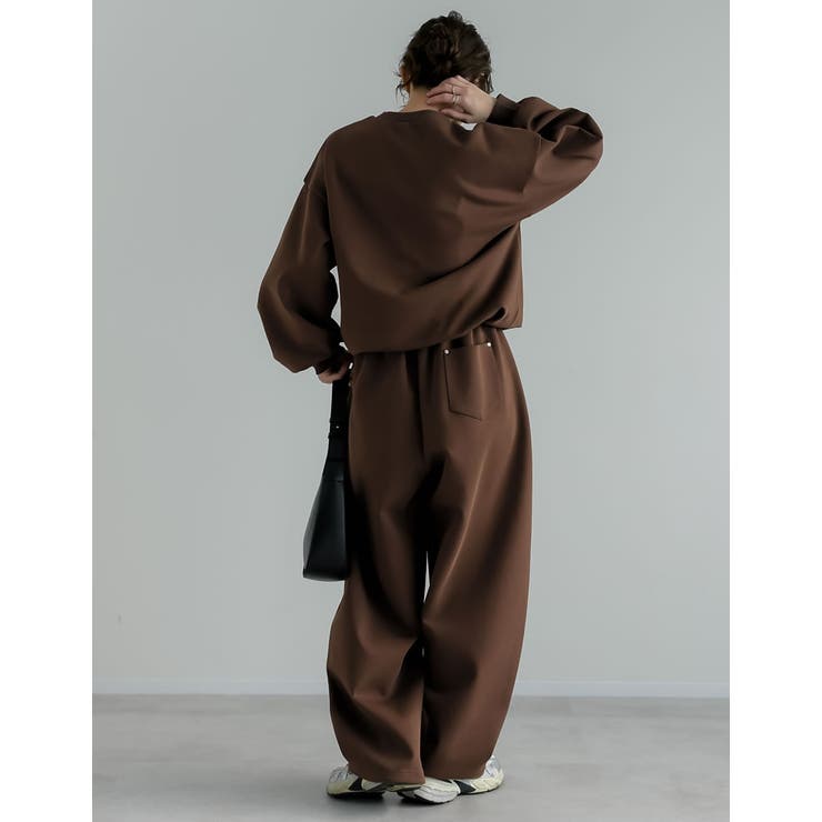 ダンボールバルーンシルエットスウェットプルオーバー | Re:EDIT | 詳細画像17 