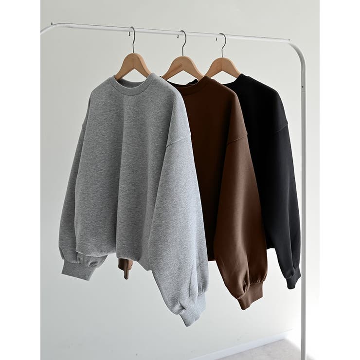 ダンボールバルーンシルエットスウェットプルオーバー | Re:EDIT | 詳細画像2 