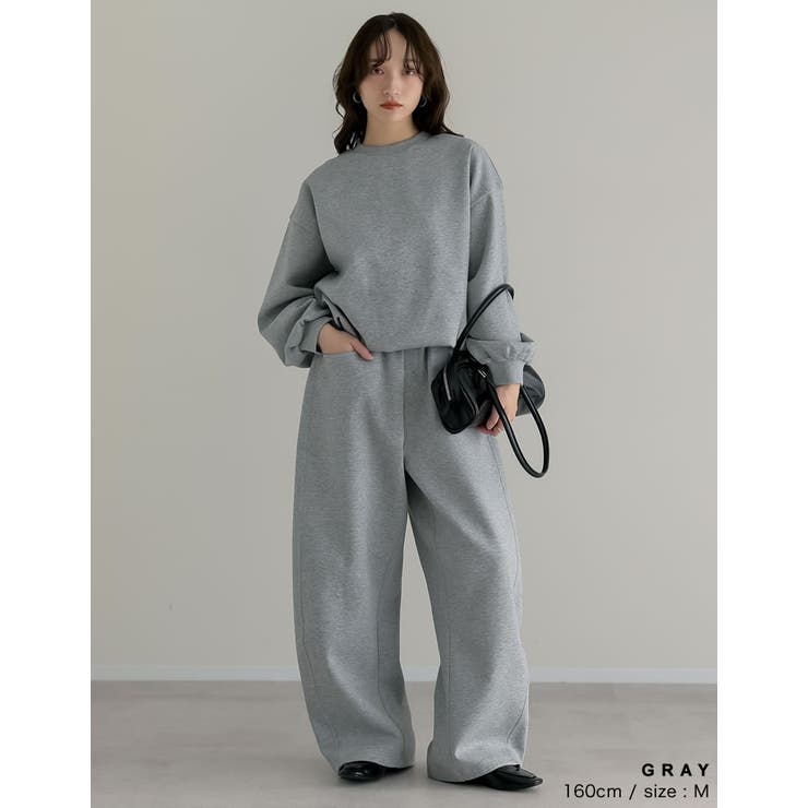 ダンボールバルーンシルエットスウェットプルオーバー | Re:EDIT | 詳細画像7 