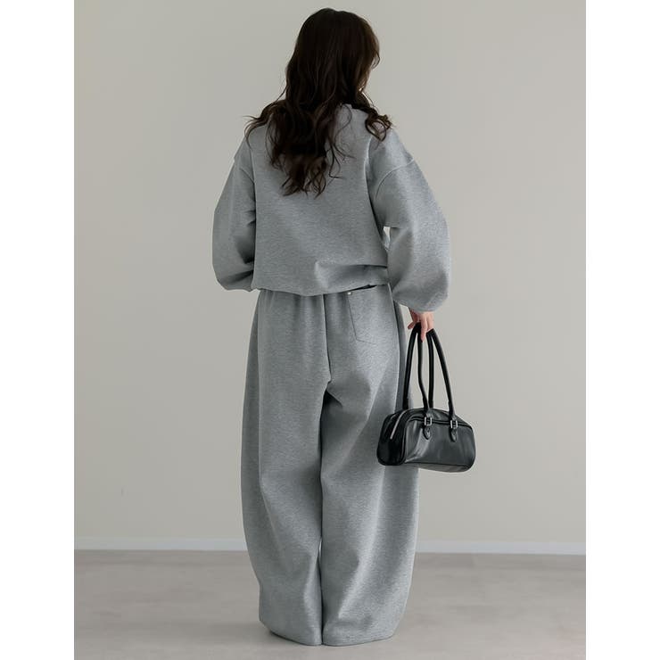 ダンボールバルーンシルエットスウェットプルオーバー | Re:EDIT | 詳細画像9 