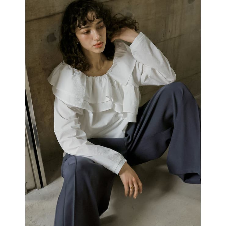 [2026S S COLLECTION]無地orギンガムチェックサッカーアシンメ… | Re:EDIT | 詳細画像23 